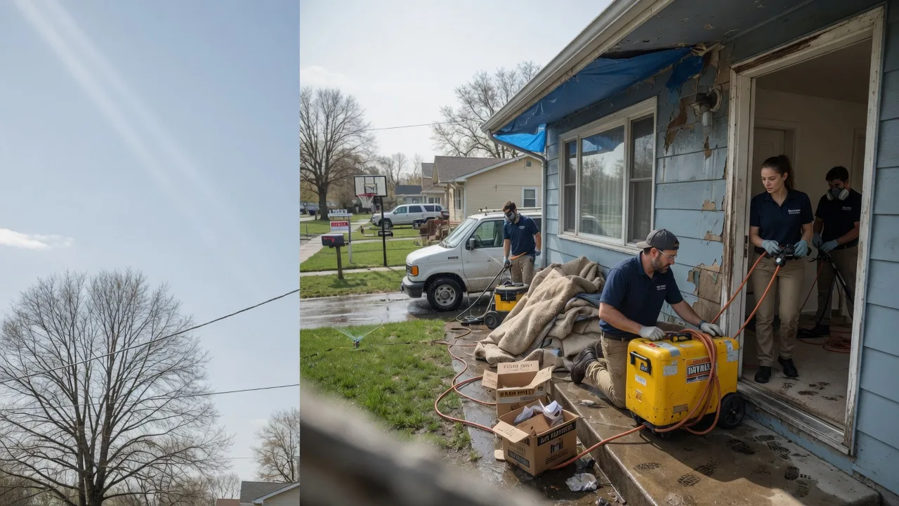 Basement Flood Cleanup in Atlanta, IL near me